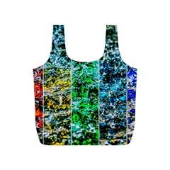 Abstract Of Colorful Water Full Print Recycle Bags (s)  by FunnyCow