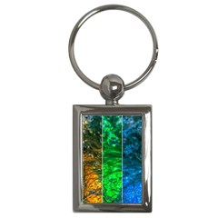 Rainbow Of Water Key Chains (rectangle)  by FunnyCow