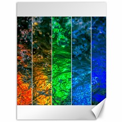 Rainbow Of Water Canvas 36  X 48   by FunnyCow