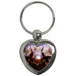 The Art Of Military Aircraft Key Chains (Heart)  Front