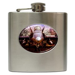 The Art Of Military Aircraft Hip Flask (6 Oz) by FunnyCow
