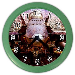 The Art Of Military Aircraft Color Wall Clocks by FunnyCow