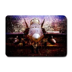 The Art Of Military Aircraft Small Doormat  by FunnyCow