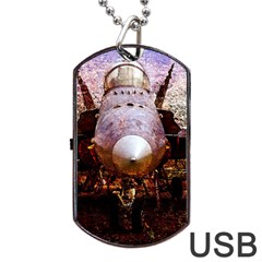 The Art Of Military Aircraft Dog Tag Usb Flash (two Sides) by FunnyCow