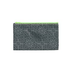 Linear Intricate Geometric Pattern Cosmetic Bag (xs) by dflcprints