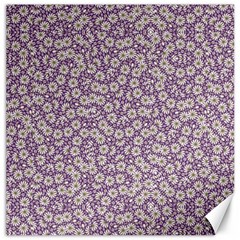 Ditsy Floral Pattern Canvas 12  X 12   by dflcprints