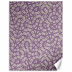 Ditsy Floral Pattern Canvas 12  x 16  