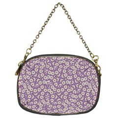 Ditsy Floral Pattern Chain Purses (two Sides)  by dflcprints