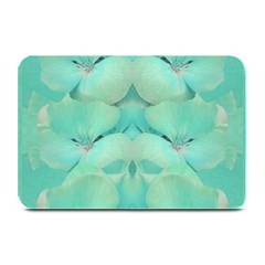 Green Fantasy Flower In Beautiful Festive Style Plate Mats by pepitasart