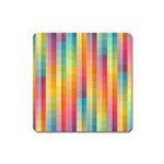 Background Colorful Abstract Square Magnet Front