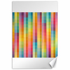 Background Colorful Abstract Canvas 24  x 36 