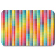 Background Colorful Abstract Large Doormat 