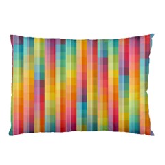 Background Colorful Abstract Pillow Case (two Sides) by Nexatart