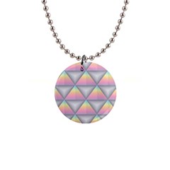 Background Colorful Triangle Button Necklaces