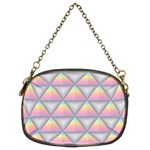 Background Colorful Triangle Chain Purses (Two Sides)  Back