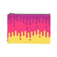 Background Image Cosmetic Bag (large)  by Nexatart