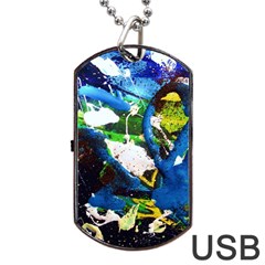 Avocado 2 Dog Tag Usb Flash (one Side)