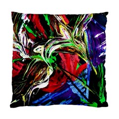 Lillies In The Terracotta Vase 3 Standard Cushion Case (two Sides) by bestdesignintheworld