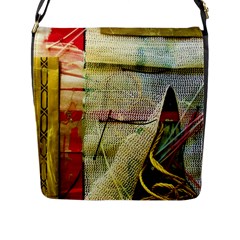 Hidden Strings Of Purity 6 Flap Messenger Bag (l)  by bestdesignintheworld