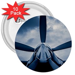 Propeller - Sky Challenger 3  Buttons (10 Pack)  by FunnyCow