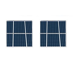 Solar Power Panel Cufflinks (square) by FunnyCow