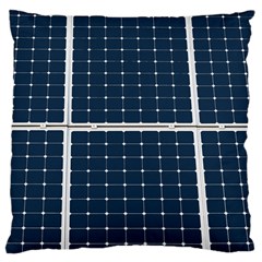 Solar Power Panel Large Cushion Case (two Sides) by FunnyCow