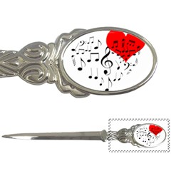 Singing Heart Letter Openers
