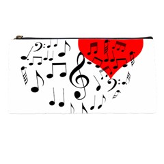 Singing Heart Pencil Cases