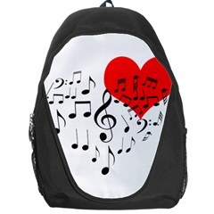 Singing Heart Backpack Bag