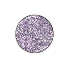 Colorful Intricate Tribal Pattern Hat Clip Ball Marker (10 pack)