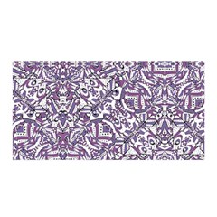 Colorful Intricate Tribal Pattern Satin Wrap