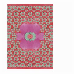 Fantasy Flowers In Everything That Is Around Us In A Free Environment Large Garden Flag (two Sides) by pepitasart