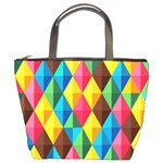 Background Colorful Abstract Bucket Bags Front