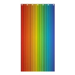 Background Colorful Abstract Shower Curtain 36  X 72  (stall)  by Nexatart