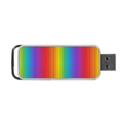 Background Colorful Abstract Portable Usb Flash (one Side) by Nexatart