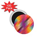 Abstract Background Colorful Pattern 1.75  Magnets (100 pack)  Front