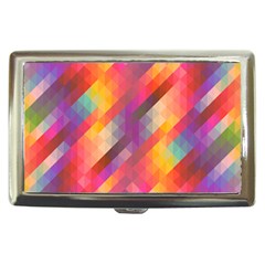 Abstract Background Colorful Pattern Cigarette Money Cases