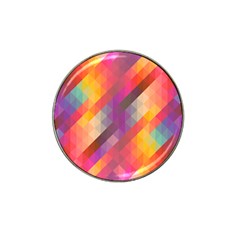 Abstract Background Colorful Pattern Hat Clip Ball Marker (10 pack)