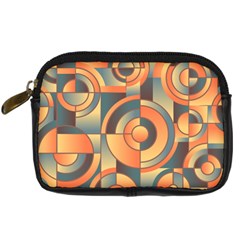 Background Abstract Orange Blue Digital Camera Cases by Nexatart