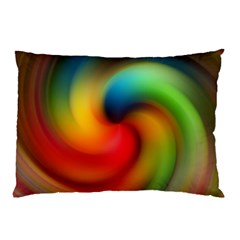 Abstract Spiral Art Creativity Pillow Case by Nexatart