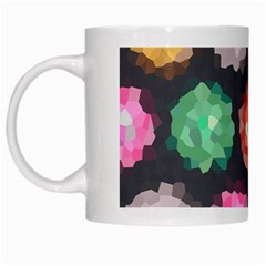 Background Colorful Abstract White Mugs by Nexatart