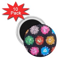 Background Colorful Abstract 1.75  Magnets (10 pack) 
