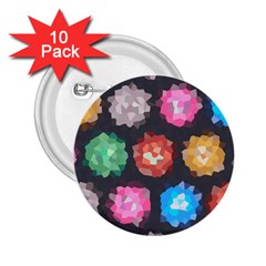 Background Colorful Abstract 2.25  Buttons (10 pack) 