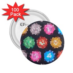 Background Colorful Abstract 2.25  Buttons (100 pack) 