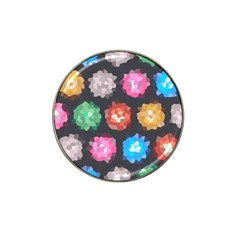 Background Colorful Abstract Hat Clip Ball Marker