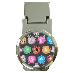 Background Colorful Abstract Money Clip Watches
