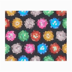 Background Colorful Abstract Small Glasses Cloth (2-Side)