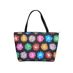 Background Colorful Abstract Shoulder Handbags