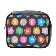 Background Colorful Abstract Mini Toiletries Bag 2-Side