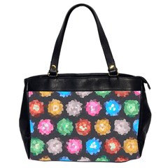Background Colorful Abstract Office Handbags (2 Sides) 